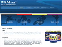 Tablet Screenshot of fitmax.pl